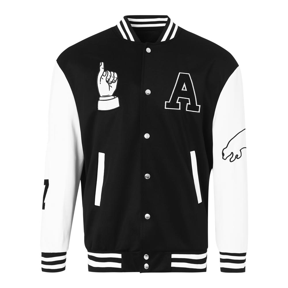 Cropped Faux leather Jacket